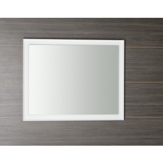 FLUT zrkadlo s LED podsvietením 900x700mm, biela FT090