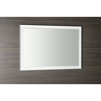 FLUT zrkadlo s LED podsvietením 1000x700mm, biela FT100