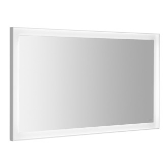 FLUT zrkadlo s LED podsvietením 1200x700mm, biela FT120