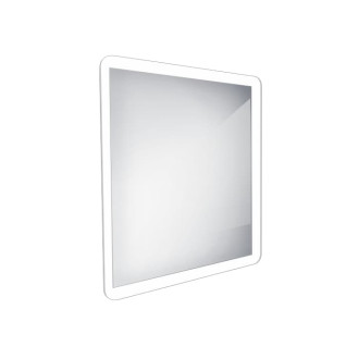 ZP19066 nástenné zrkadlo svietiace po obvode LED 60x60