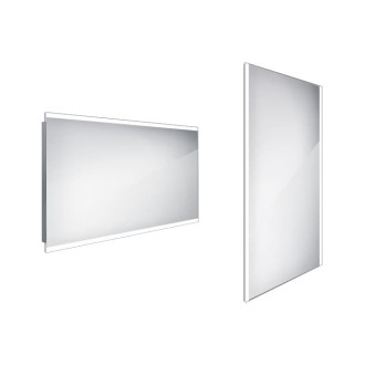 ZP12006 nástenné zrkadlo LED podsvietené 120x70