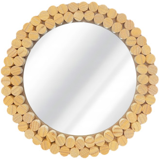 Nástenné zrkadlo Boho 36CM KLNA-MR01