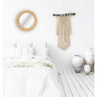 Nástenné zrkadlo Boho 36CM KLNA-MR01