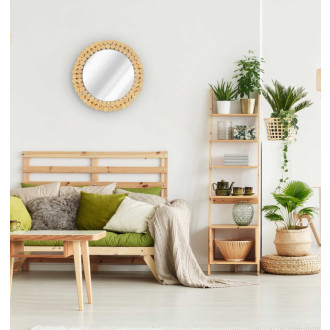 Nástenné zrkadlo Boho 36CM KLNA-MR01