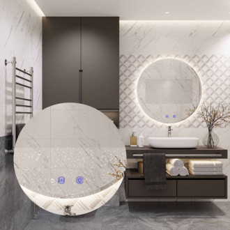 Zrkadlo LED 80cm HZJ080