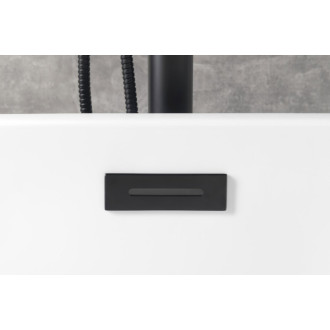 SET krytka prepadu, vaňová výpusť 1&quot;1/2, Click Clack, čierna mat