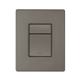 Ovládacie tlačidlo Grohe Skate Cosmopolitan plast kartáčovaný Hard Graphite 38732AL0
