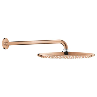Hlavová sprcha Grohe Rainshower Cosmopolitan Metal vrátane sprchového ramena Warm Sunset 26066DA0