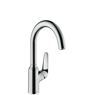 Drezová batéria Hansgrohe Focus s otočným ramienkom chróm 71802000