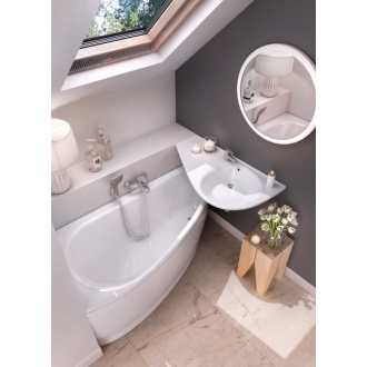 Ravak umývadlo Avocado Comfort R white s otvormi XJ9P1100000