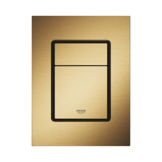 Ovládacie tlačidlo Grohe Skate Cosmopolitan S plast kartáčovaný Cool Sunrise 37535GN0