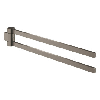 Držiak uterákov Grohe Selection kartáčovaný Hard Graphite G41063AL0
