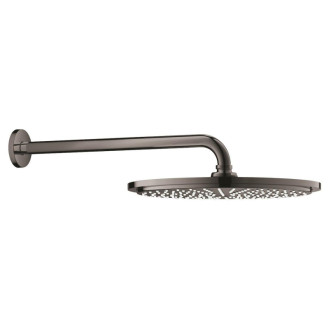 Hlavová sprcha Grohe Rainshower Cosmopolitan Metal vrátane sprchového ramena Hard Graphite 26066A00