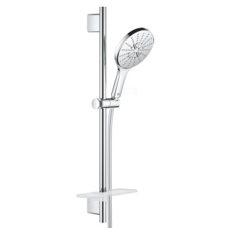 Sprchový set Grohe Rainshower SmartActive na stenu s poličkou chróm 26591000