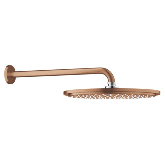 Hlavová sprcha Grohe Rainshower Cosmopolitan Metal vrátane sprchového ramena Brushed Warm Sunset 26066DL0