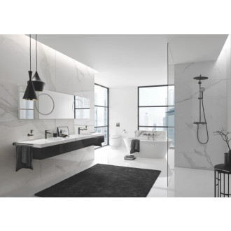 Držiak uterákov Grohe Essentials kartáčovaný Hard Graphite G40371AL1