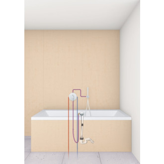 Sprchová hlavica Grohe Sena so zámkom proti pretočeniu chróm 28034000