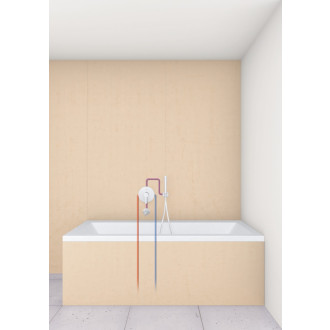 Sprchová hlavica Grohe Sena so zámkom proti pretočeniu chróm 28034000