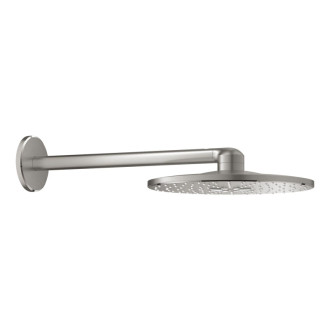 Hlavová sprcha Grohe Rainshower SmartActive na stenu vrátane sprchového ramena supersteel 26475DC0