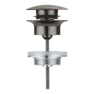 Výpusť k umývadlu 5/4 Grohe Brushed Hard Graphite 65807AL0