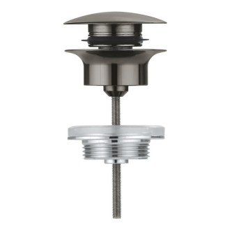 Výpusť k umývadlu 5/4 Grohe Brushed Hard Graphite 65807AL0