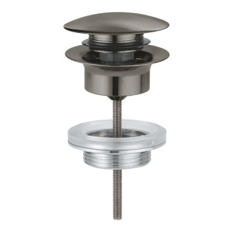 Výpusť k umývadlu 5/4 Grohe Brushed Hard Graphite 65807AL0