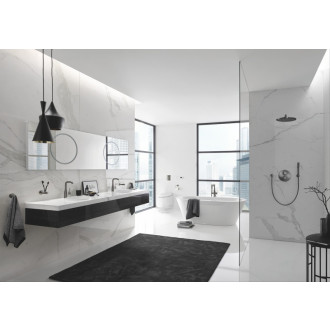 Dávkovač mydla Grohe Essentials bez držiaka kartáčovaný Hard Graphite G40394AL1