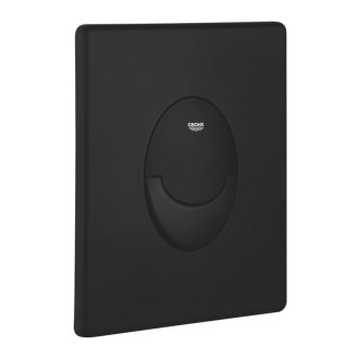 Ovládacie tlačidlo Grohe Štart plast matt black mat 389642430