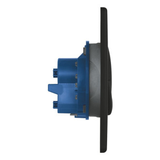 Ovládacie tlačidlo Grohe Štart plast matt black mat 389642430