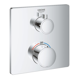 Termostat Grohe Grohtherm bez podomietkového telesa chróm 24078000