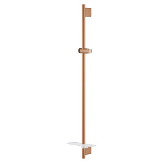 Sprchová tyč Grohe Rainshower SmartActive na stenu s poličkou kartáčovaný Warm Sunset 26603DL0