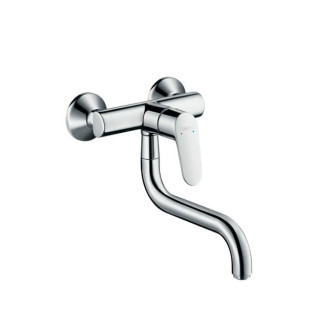 Drezová batéria Hansgrohe Focus M41 s otočným ramienkom 150 mm chróm 31825000