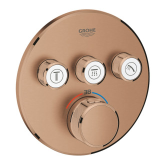 Termostat Grohe Smart Control s termostatickou batériou Brushed Warm Sunset 29121DL0