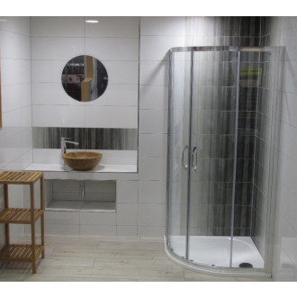 Sprchovací kút štvrťkruh 90x90 cm Huppe Next 140604.069.322