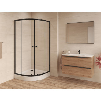 Sprchovací kút štvrťkruh 90x90 cm SAT Project SATPROMUS90CT