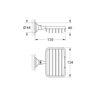 Mydelnička Grohe Essentials chróm G40659001