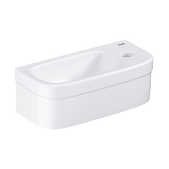 Umývadlo Grohe Euro Ceramic 37x18 cm alpská biela otvor pre batériu vpravo 39327000