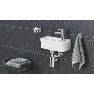Umývadlo Grohe Euro Ceramic 37x18 cm alpská biela otvor pre batériu vpravo 39327000