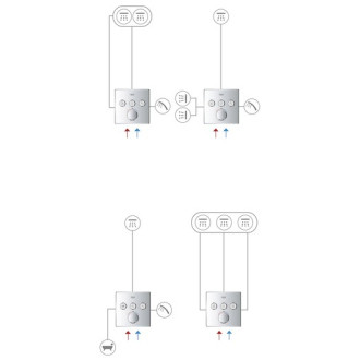 Termostat Grohe Smart Control s termostatickou batériou Moon White, Yang White 29157LS0