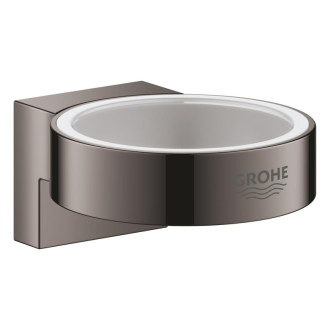 Držiak pohárov Grohe Selection bez pohára Hard Graphite 41027A00