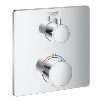 Termostat Grohe Grohtherm bez podomietkového telesa chróm 24079000