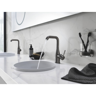 Mydelnička Grohe Essentials bez pohára kartáčovaný Hard Graphite G40369AL1