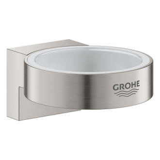 Držiak pohárov Grohe Selection bez pohára supersteel 41027DC0