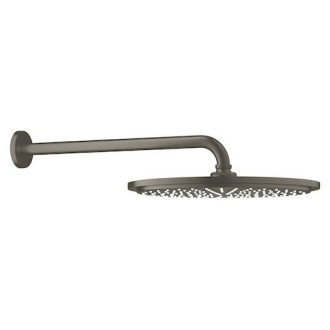 Hlavová sprcha Grohe Rainshower Cosmopolitan Metal vrátane sprchového ramena Brushed Hard Graphite 26066AL0