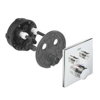 Termostat Grohe Smart Control s termostatickou batériou chróm 29124000