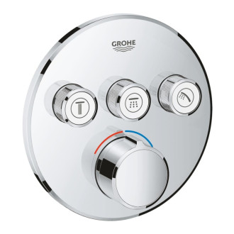 Termostat Grohe Smart Control bez podomietkového telesa chróm 29146000