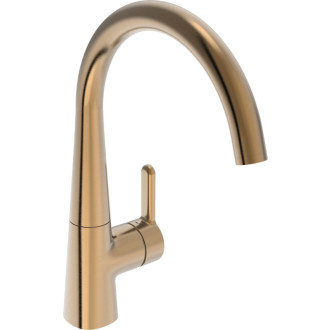 Drezová batéria Hansa Designo s otočným ramienkom brúsený bronz 5101228381