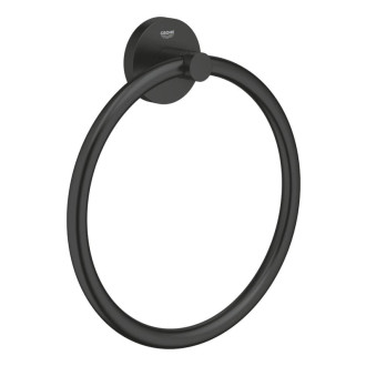 Držiak uterákov Grohe Essentials čierna mat 1024612430