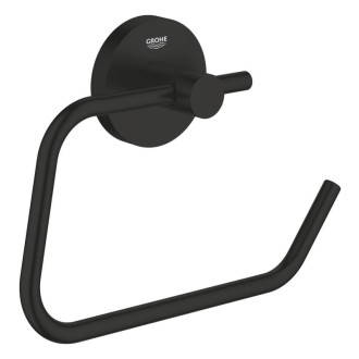 Držiak toaletného papiera Grohe Essentials čierna mat 1024722430