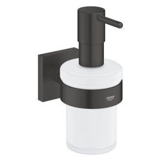 Dávkovač mydla Grohe Start Cube čierna mat 410982430
